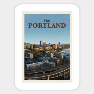 Visit Portland Sticker